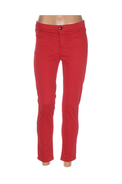 Pantalon 7/8 femme Mensi Collezione rouge taille : 38 13 FR (FR)