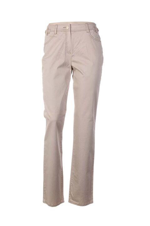 Pantalon droit femme Quattro beige taille : 38 12 FR (FR)