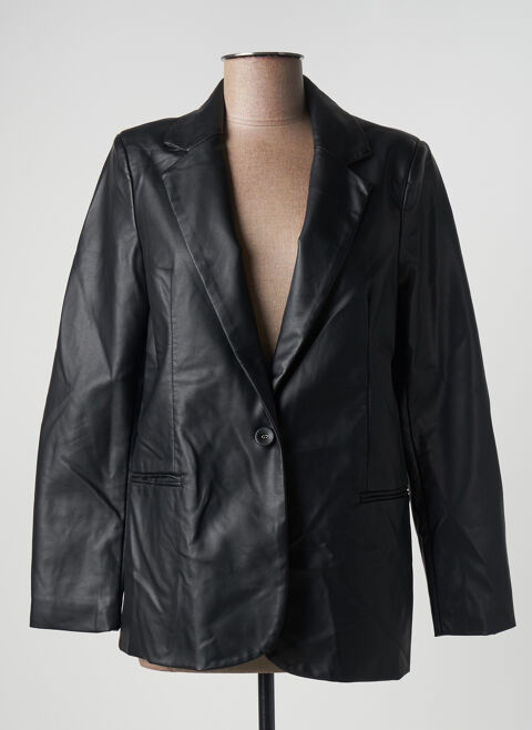 Veste simili cuir femme Escandelle noir taille : 36 34 FR (FR)