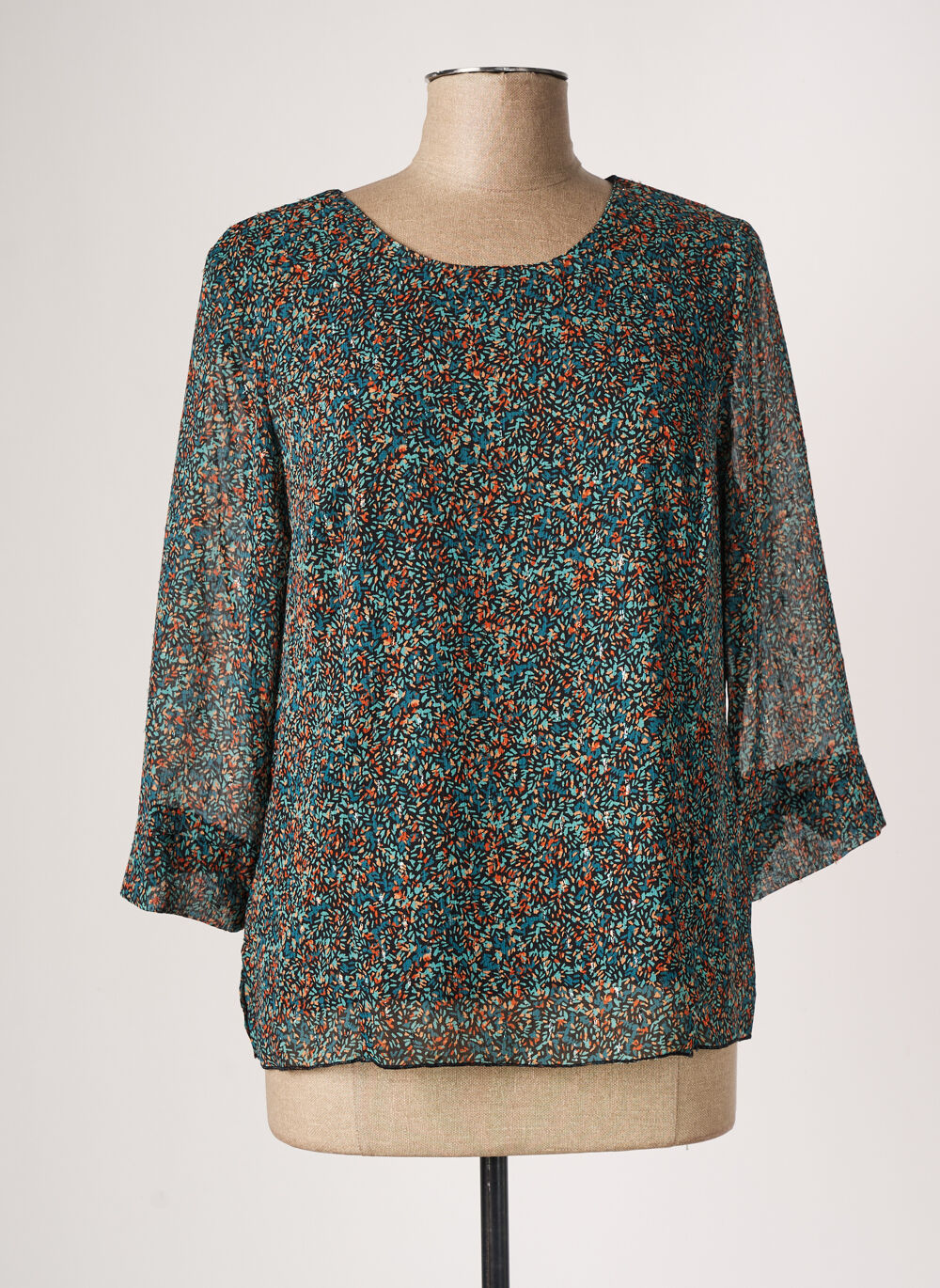 Blouse femme Gevana bleu taille : 44 Vtements