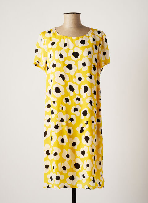 Robe courte femme Poussiere D'etole jaune taille : 40 45 FR (FR)