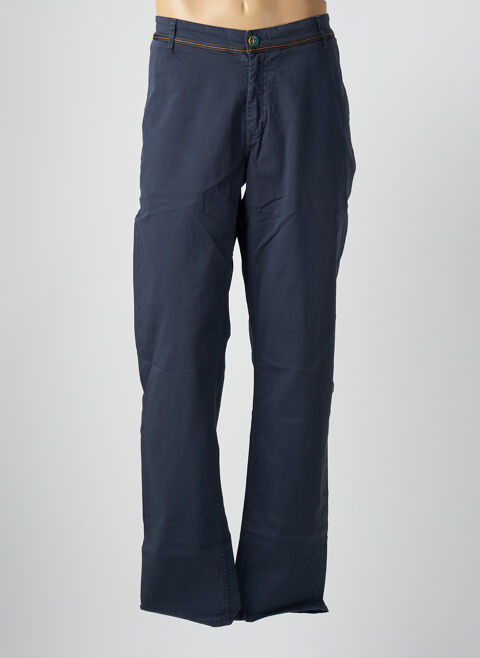 Pantalon chino homme Serge Blanco bleu taille : W40 59 FR (FR)