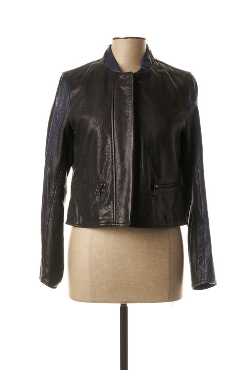 Veste en cuir femme Rose Garden noir taille : 34 69 FR (FR)