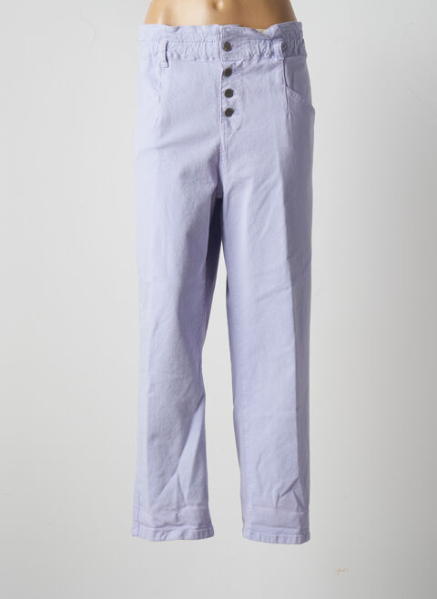 Jeans coupe droite femme J.M Paris violet taille : 56 49 FR (FR)
