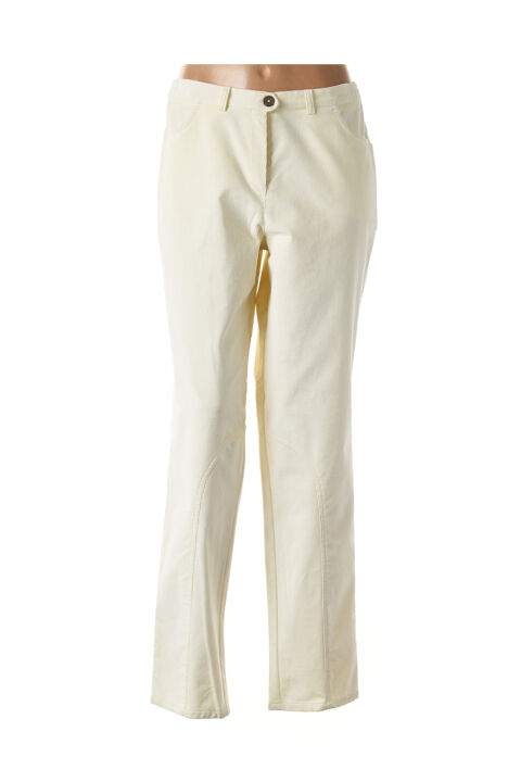 Pantalon droit femme Lorenzo Ferreri blanc taille : 44 30 FR (FR)