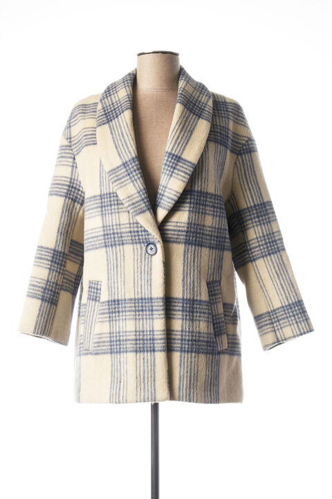 Manteau long femme School Rag bleu taille : 36 75 FR (FR)