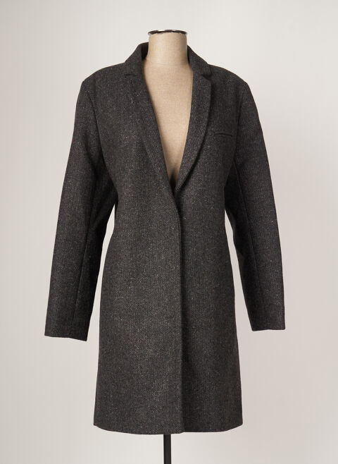 Manteau long femme American Vintage gris taille : 40 104 FR (FR)
