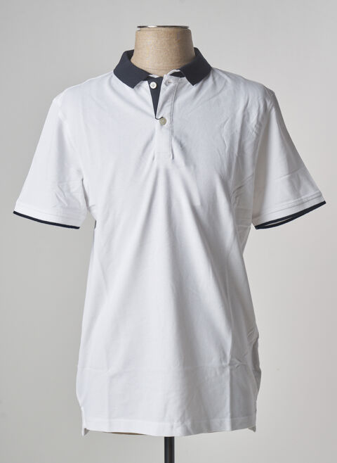 Polo homme Doppelgnger blanc taille : S 16 FR (FR)