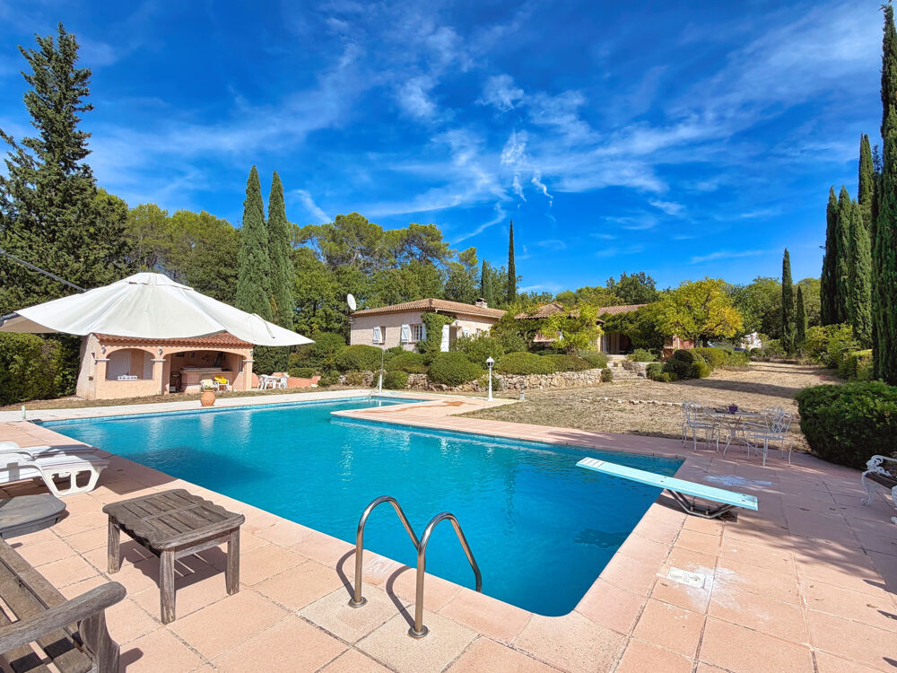 Vente Maison Propriété à vendre à Lorgues   225 m2 habitables, 5 chambres, maison d'amis, piscine et terrain de 4 000 m2 Lorgues