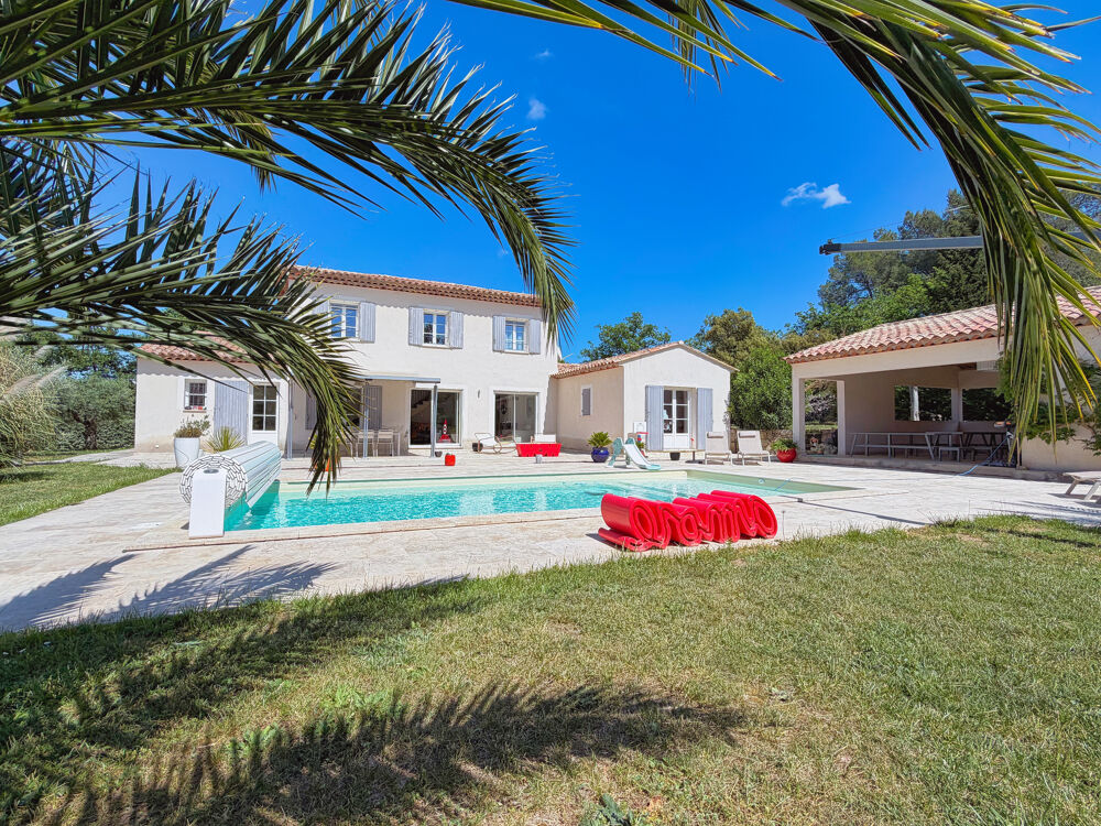 Vente Maison Lorgues - Bastide récente, volumes maîtrisés, intimité totale Lorgues