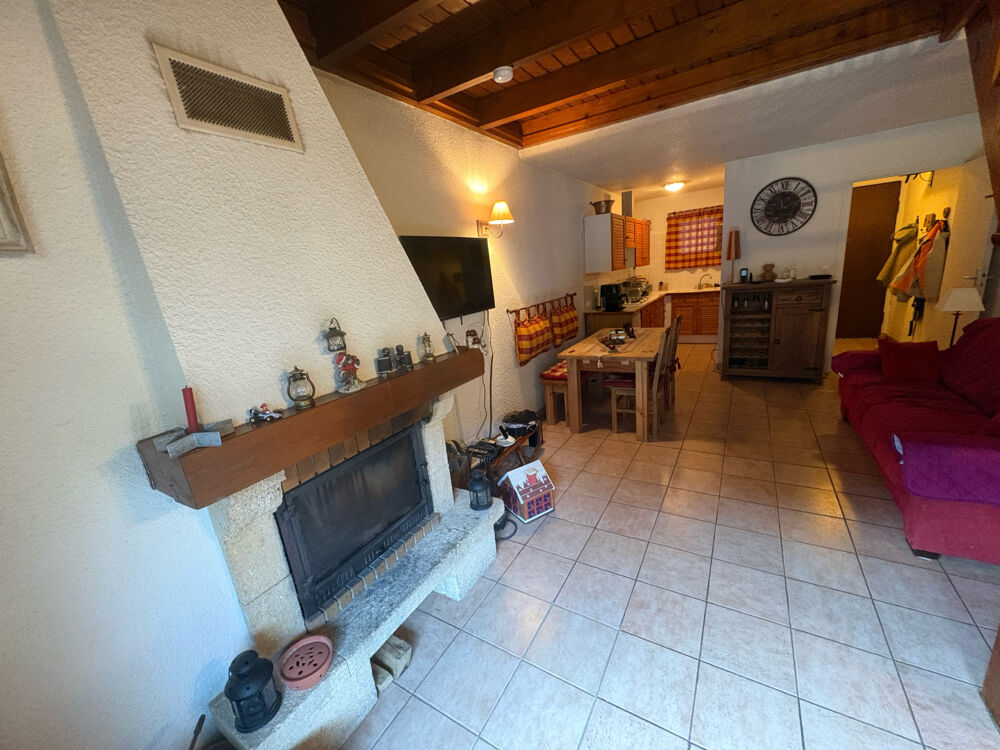 charmant studio en duplex avec une décoration cosy de montagne
