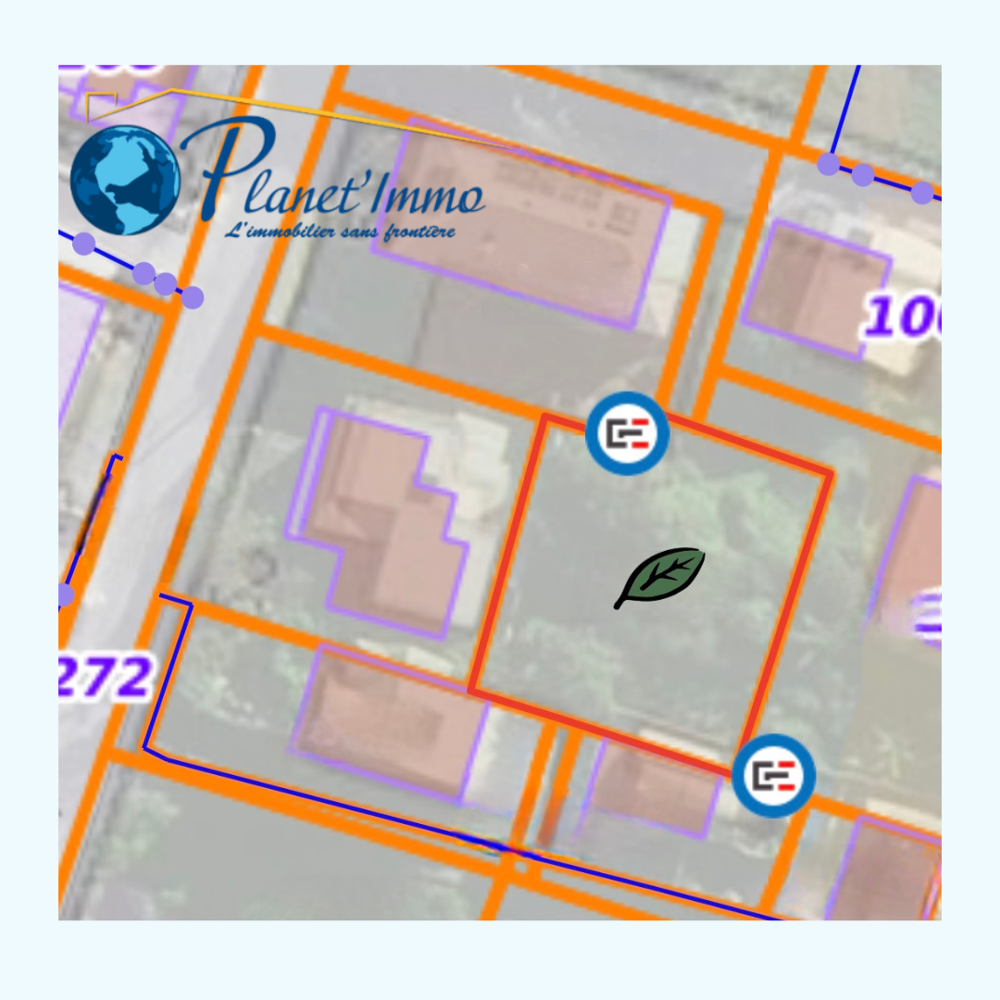 Vente Terrain SAINT-JOSEPH/SECTEUR LES JACQUES VUE MER 489m2 St joseph