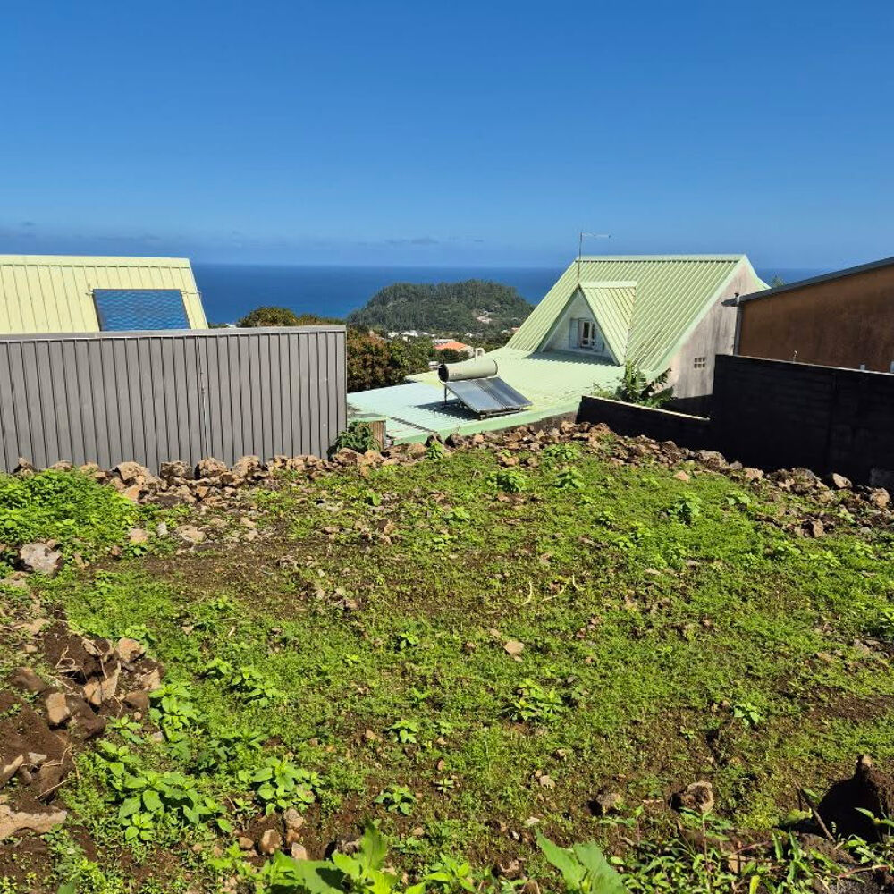 Vente Terrain SAINT-JOSEPH/SECTEUR LES JACQUES VUE MER 489m2 St joseph