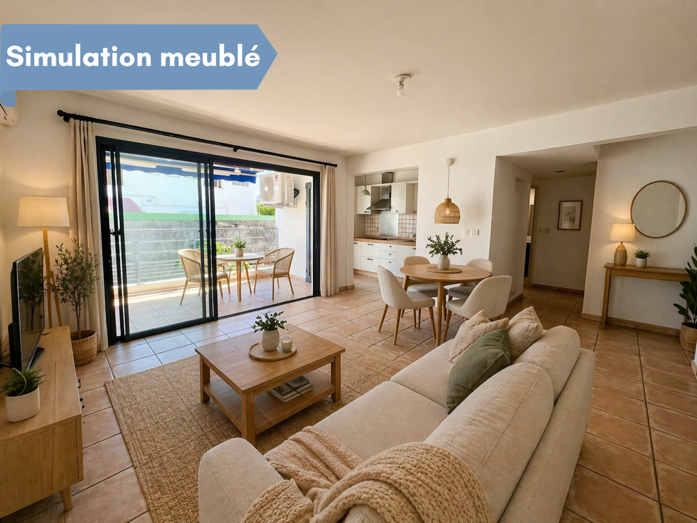 Location Appartement BEL APPARTEMENT T4 - 79M2 A LOUER St denis
