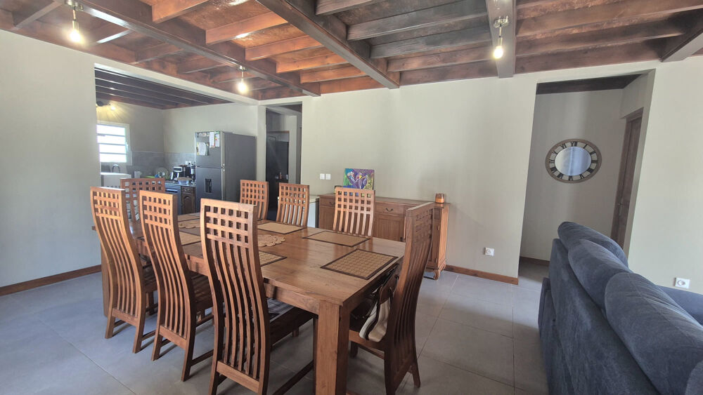 Vente Maison SAINT-JOSEPH/CASE CREOLE ENTIEREMENT RENOVEE - TERRAIN 800M2 St joseph