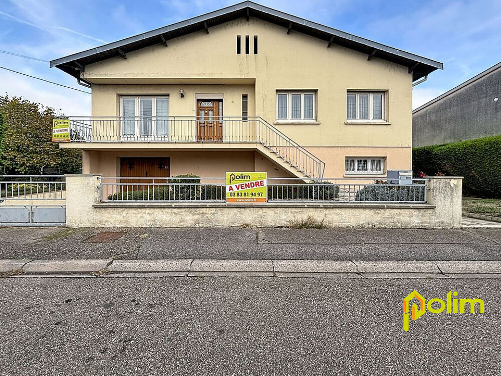 Vente Maison pavillon indépendant F6 sur sous sol à rafraichir Blenod les pont a mousson