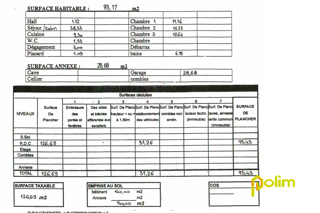  Maison � vendre 5 pi�ces 93 m�