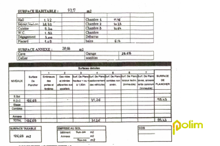  Maison � vendre 5 pi�ces 93 m�