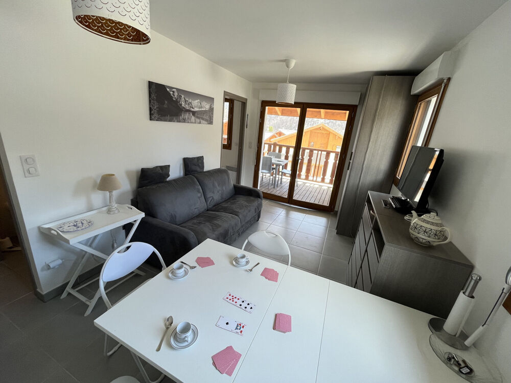 Vente Appartement Beau studio cabine avec vaste terrasse, garage fermé et park Allos
