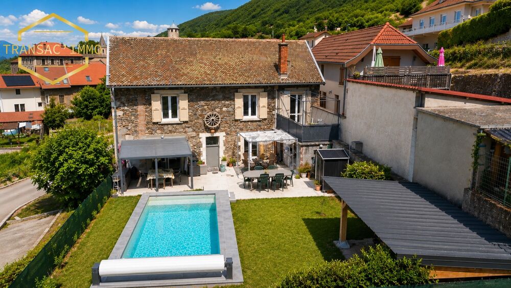 Vente Maison Maison en pierre rénovée de 160 m² avec piscine, vue montagnes ? Saint-Georges-de-Commiers Saint-georges-de-commiers