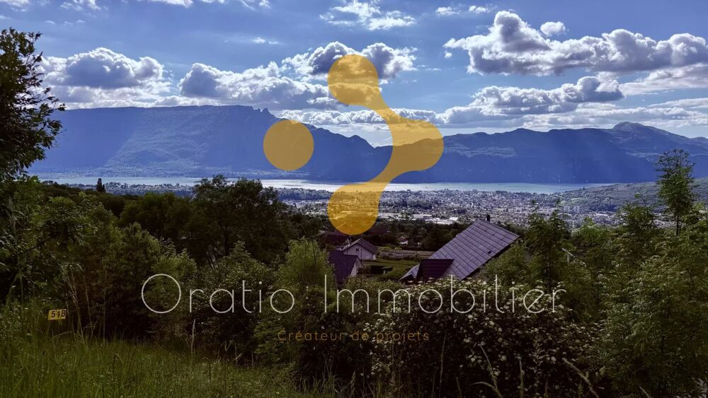 Vente Terrain Terrain viabilisé 2417m² Pugny-Chatenod(2 lots) Aix-les-bains