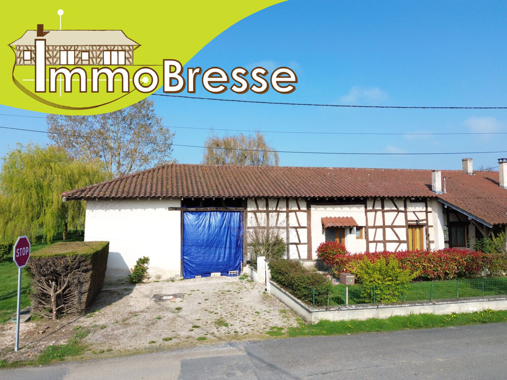 Vente Maison Jayat - A Vendre Ferme 113 m² Jayat