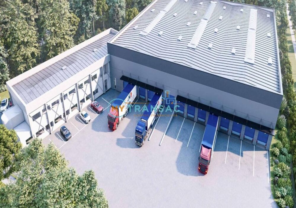   A Louer bâtiment indépendant de stockage de 5 023m² à St-Thibault-des-Vignes 