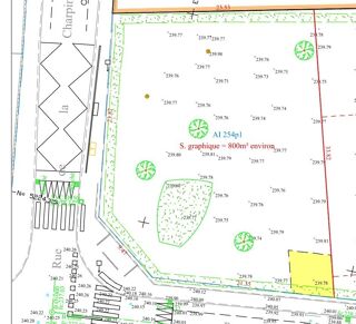 Vente Terrain SAINT-DENIS-LES-BOURG - HORS LOTISSEMENT - 800 M² Saint-denis-lès-bourg