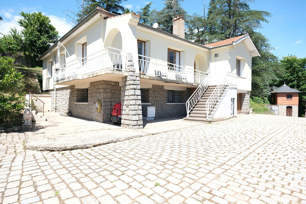 Belle villa années 60 Chabanière 7 pièce(s) 140 m2 - 4 chambres, cuisine / sam / salon 60 m², pièces annexes, terrain arboré.