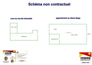  Appartement � vendre 1 pi�ce 23 m�