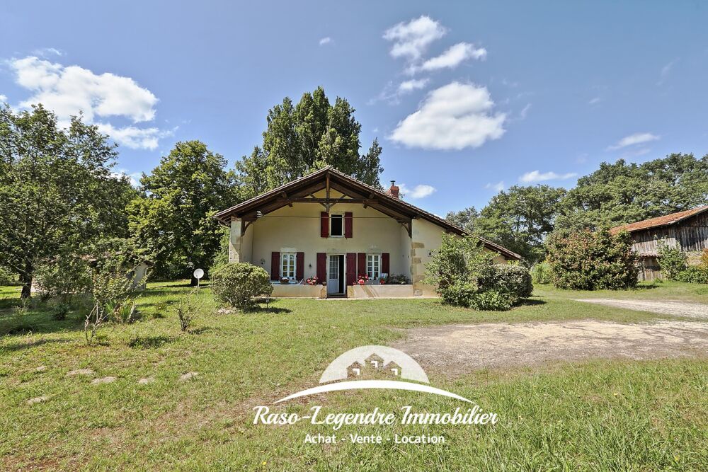 Vente Maison Airial landais avec Ferme landaise - Maison - Bergerie - 3,7 hectares Saint-justin