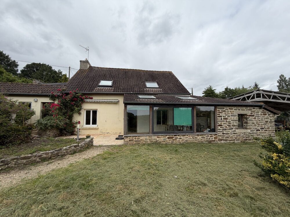Maison de campagne avec hangar et terres