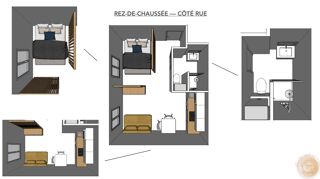  Appartement � vendre 1 pi�ce 22 m�