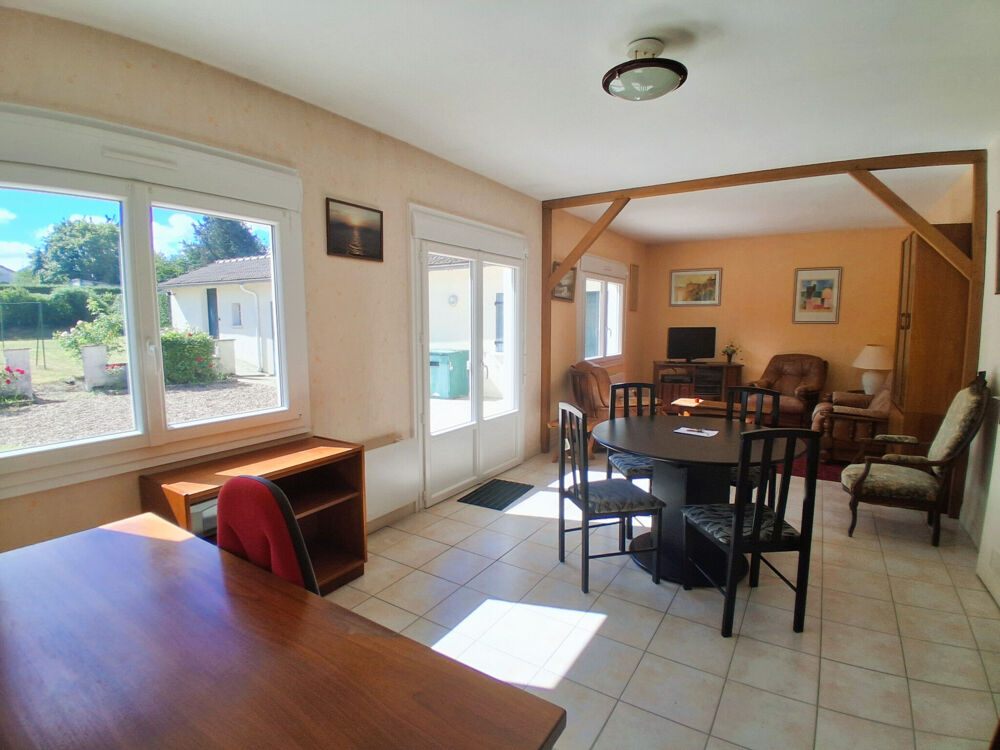 Maison de plain-pied avec jardin et annexe indépendante