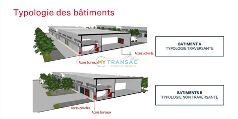   A VENDRE Locaux d'activité neufs à partir de 264m² à STAINS 