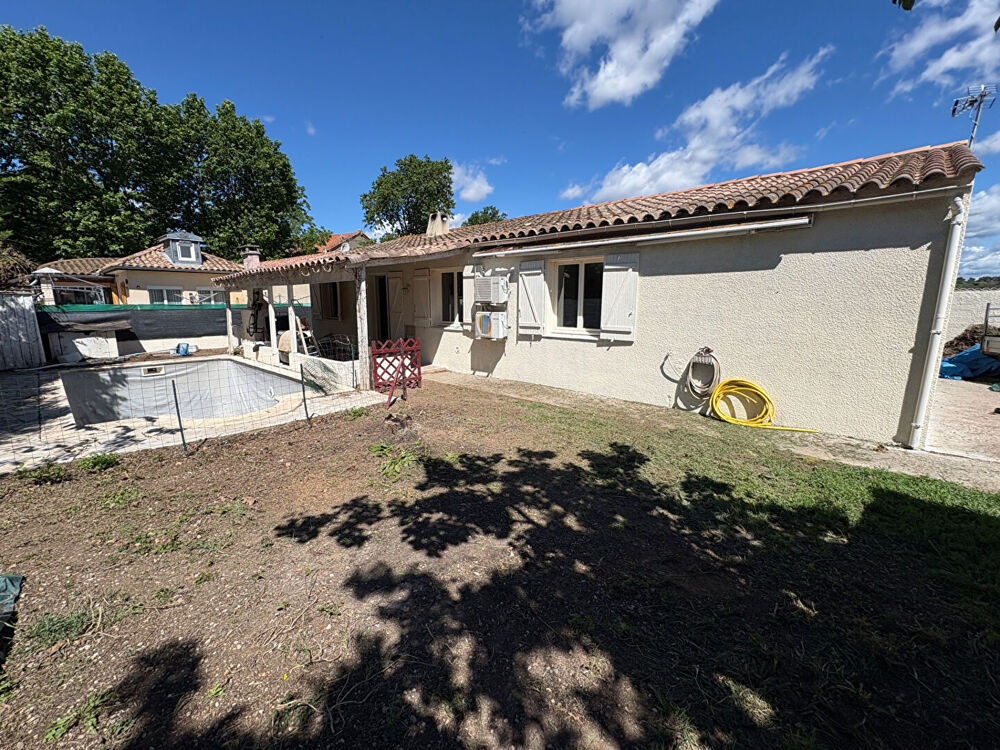 Maison Saint Couat D'Aude 81 m2, 4 faces, 2 chambres + piscine
