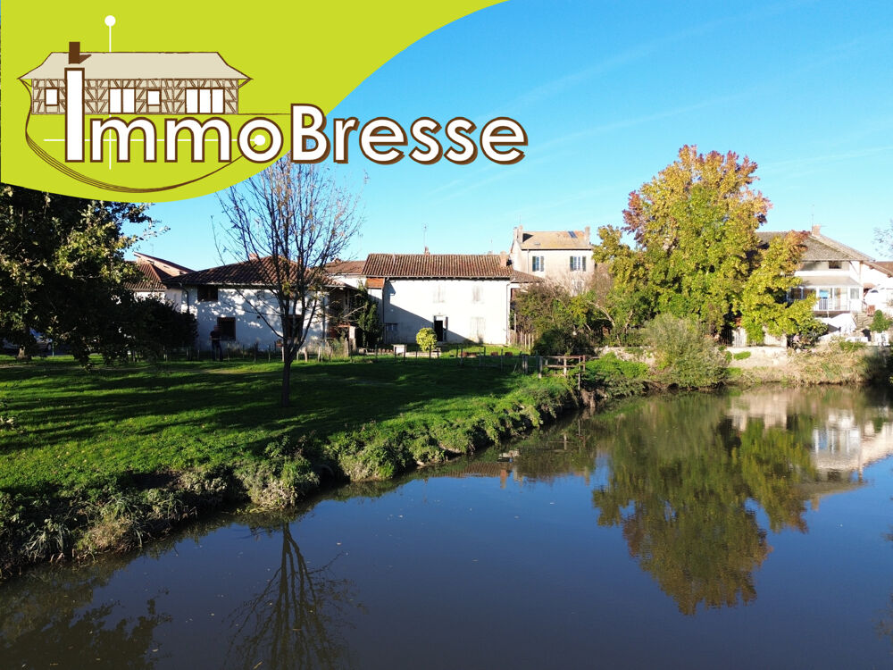 Vente Maison St Julien Sur Reyssouze -A Vendre Maison De Village 257 m² Saint-julien-sur-reyssouze