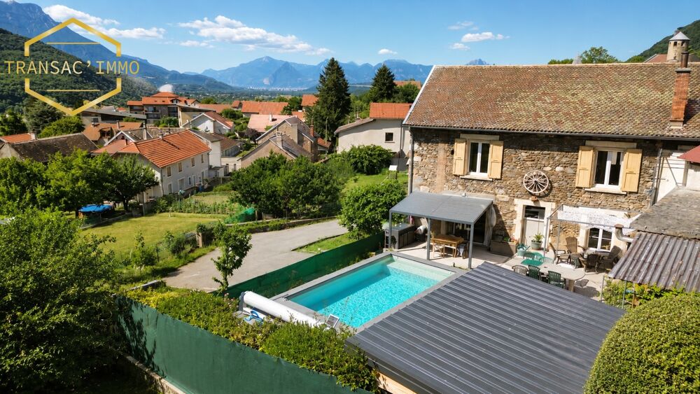 Maison en pierre rénovée de 160 m² avec piscine, vue montagnes ? Saint-Georges-de-Commiers