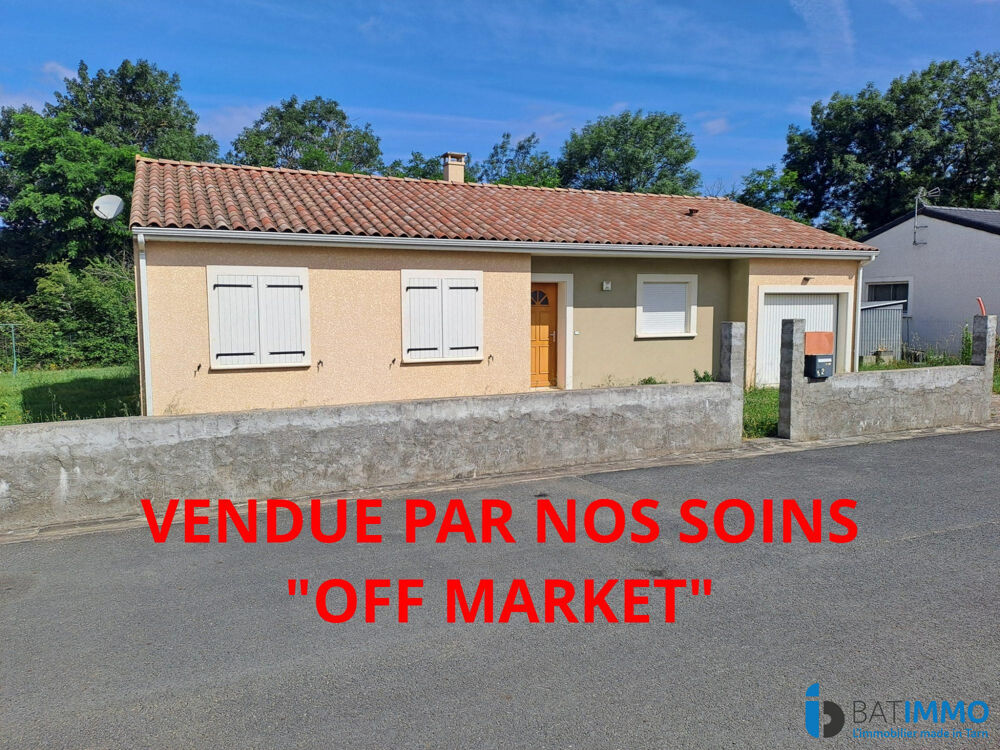 Pavillon plain pied sur 700 m2 de terrain