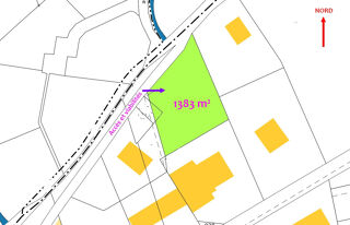  Terrain � vendre 1380 m�
