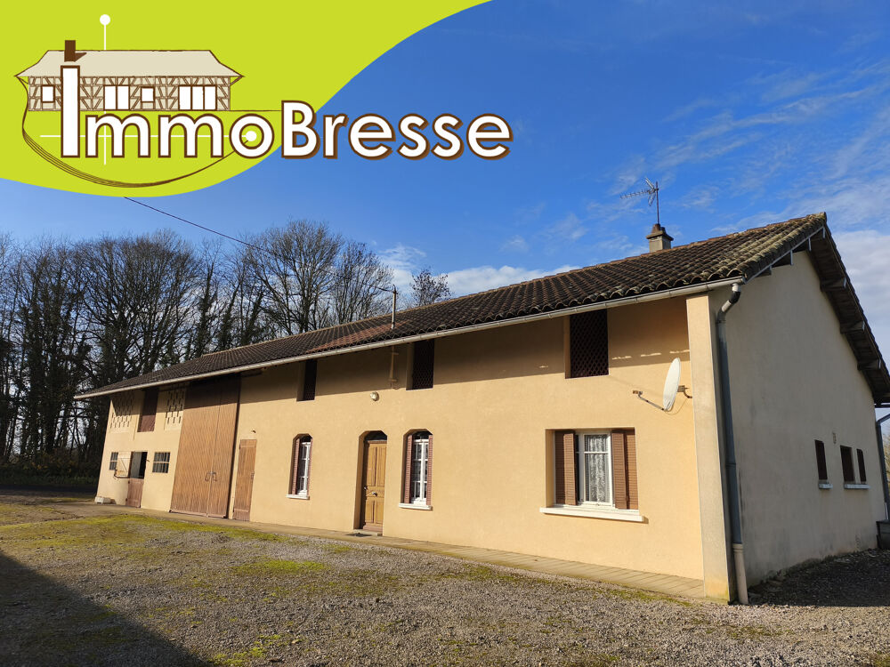 Vente Maison Romenay- A Vendre Ferme 107 m² Romenay