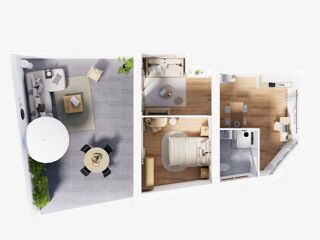  Appartement � vendre 2 pi�ces 34 m�