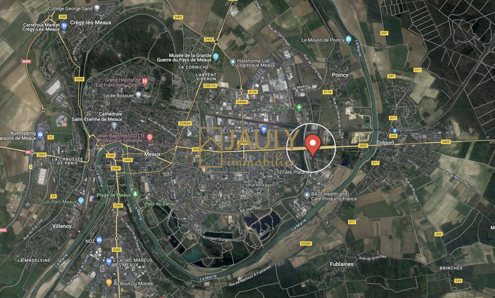 Vente Terrain Terrain à batir 1 264 m² - Professionnel ou Particulier 2 lots Meaux
