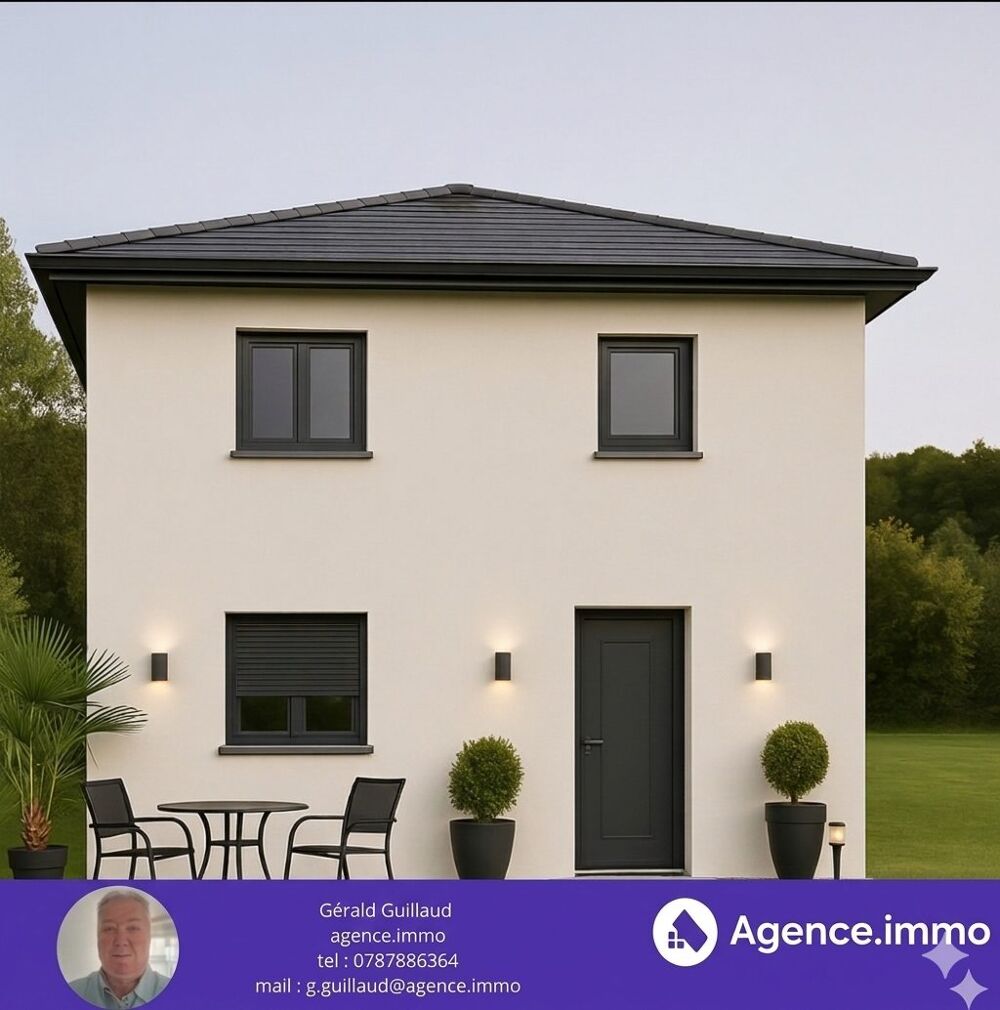 maison de 75m2 à construire sur 600m2 de terrain