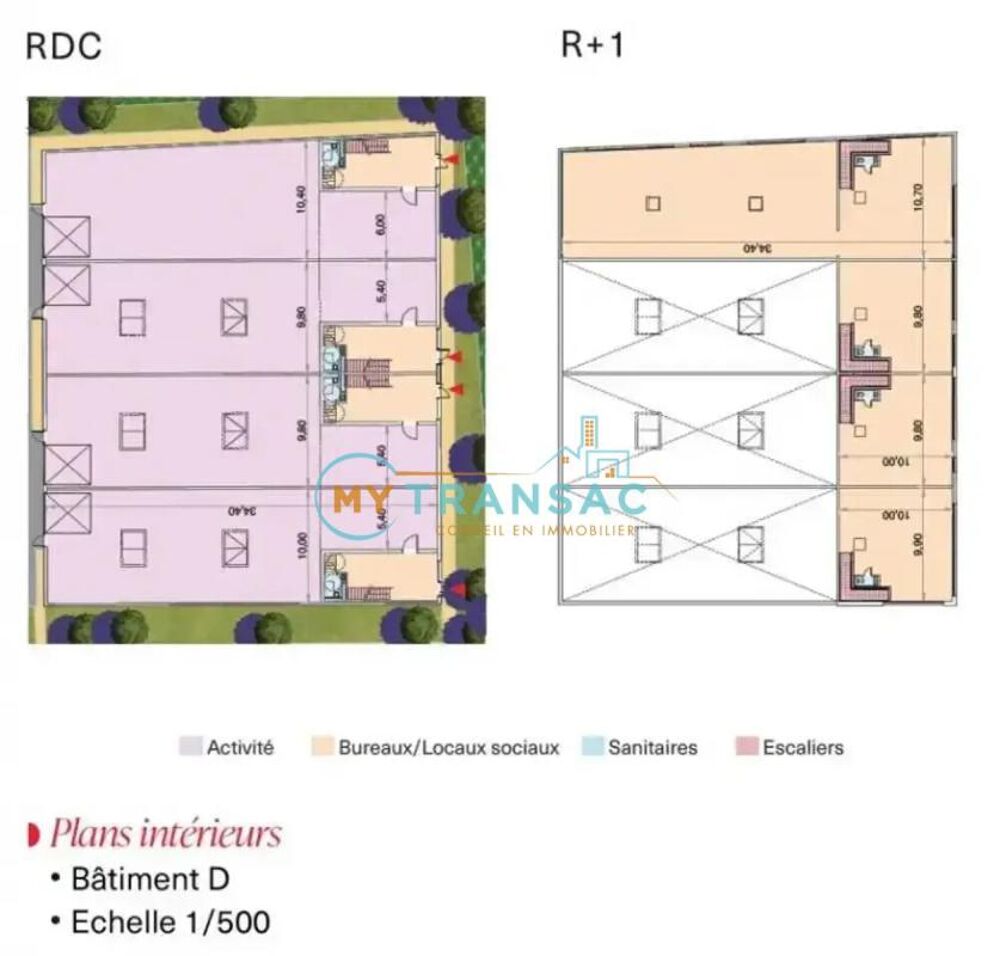   A LOUER Cellules d'activités neuves à partir de 358m² à LOUVRES 