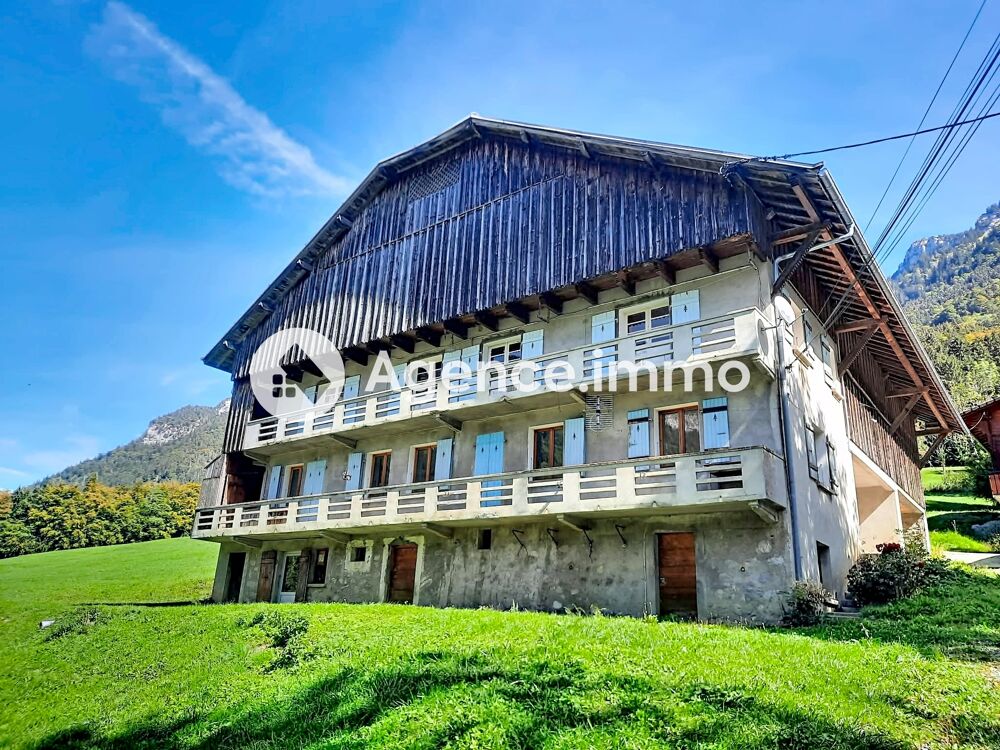 Vente Maison Ancienne ferme 1943 - 184,5 m² habitables - 2 logements - ENTREM Glieres val de borne