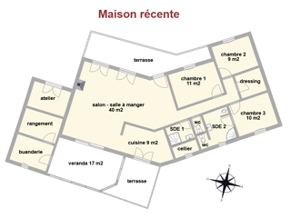  Maison à vendre 4 pièces 118 m²