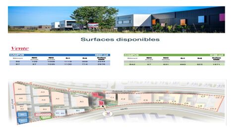 A VENDRE Locaux Neufs &agrave; partir de 2 788m&sup2; &agrave; Tremblay Parc A&eacute;rolians 2759400 93290 Tremblay-en-france