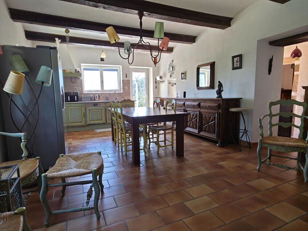 Vente Maison Mas en pierres sur les hauteurs Le martinet