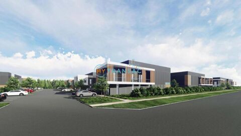 A LOUER dans un parc moderne 7 b&acirc;timents ind&eacute;pendants neufs d'activit&eacute;s et bureaux de 718 &agrave; 918 m&sup2; &agrave; CHANTELOUP-EN-BRIE 9 77600 Chanteloup-en-brie